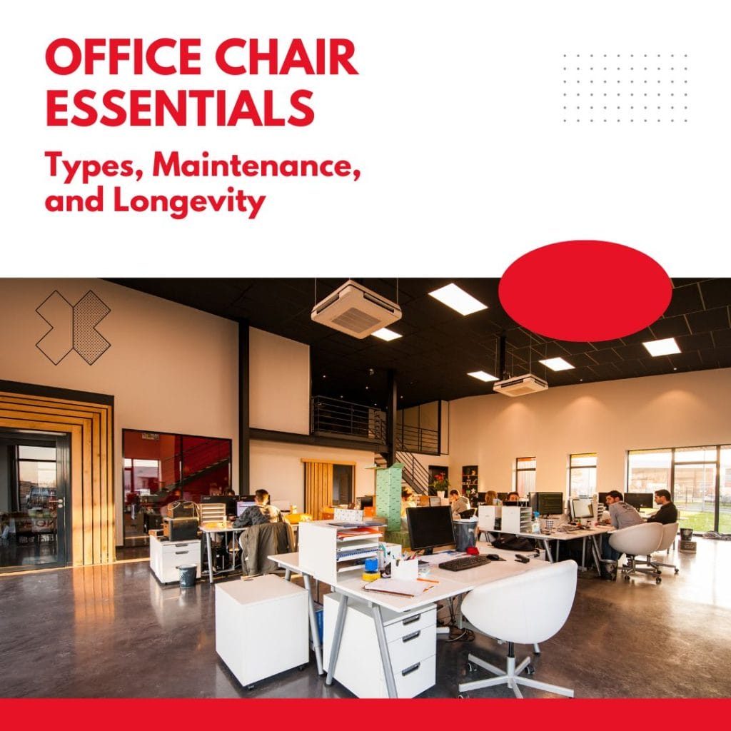 Office Chair Essentials Types, Maintenance